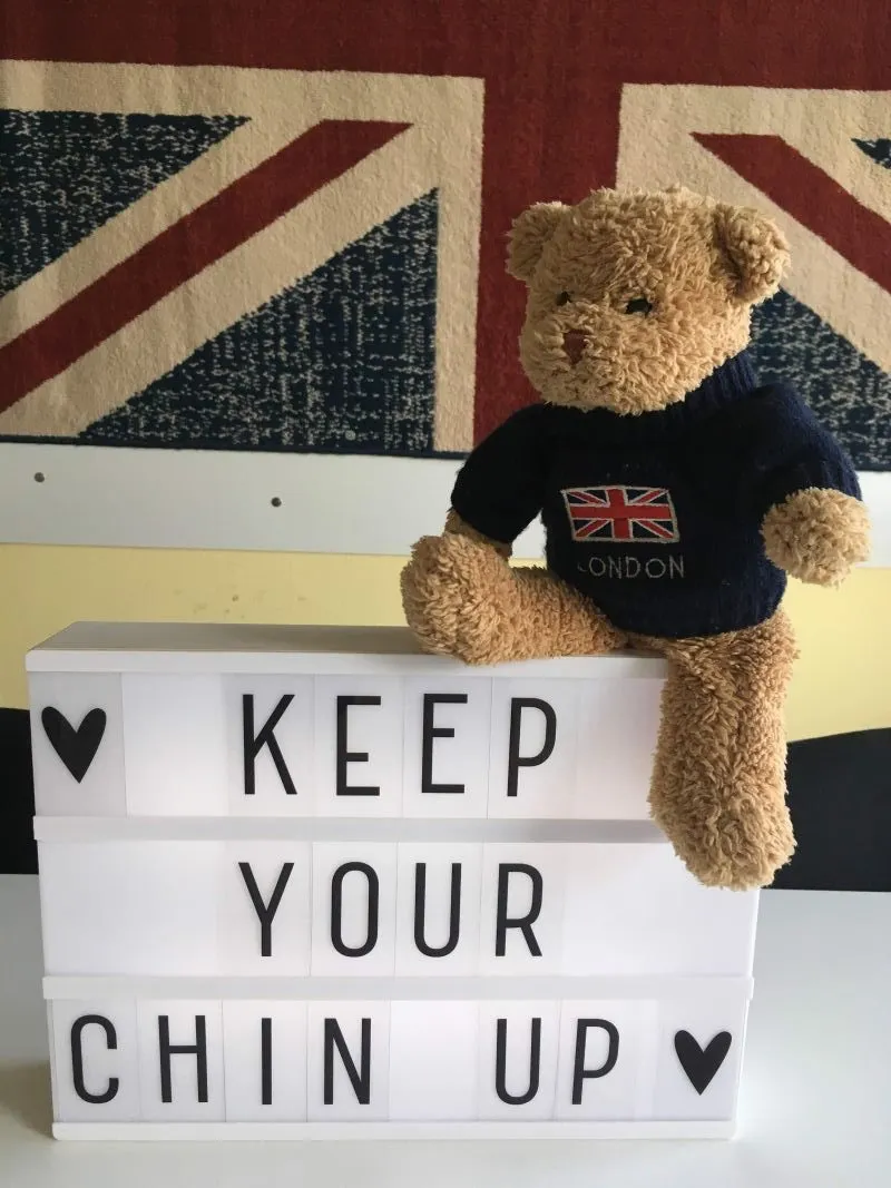 keep your chin up